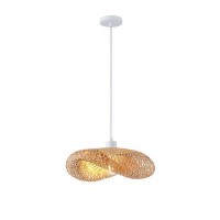 ΦΩΤΙΣΤΙΚΟ ΚΡΕΜΑΣΤΟ BAMBOO 1XE27 MAX 40W 420X300X130mm ARTE ILLUMINA LAGOON