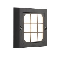 ΦΩΤΙΣΤΙΚΟ ΤΟΙΧΟΥ LED 6W 135X135X32 3CCT IP65 ΜΑΥΡΟ