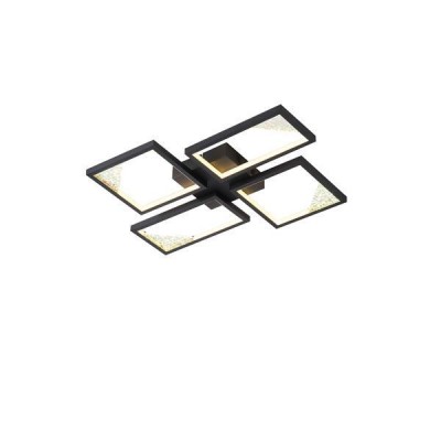 ΦΩΤΙΣΤΙΚΟ ΟΡΟΦΗΣ AΛΟΥΜΙΝΙΟ LED  36W 3000Κ 1200Lm  450X580X55mm AΣΗΜΙ ARTE ILLUMINA SQUARE