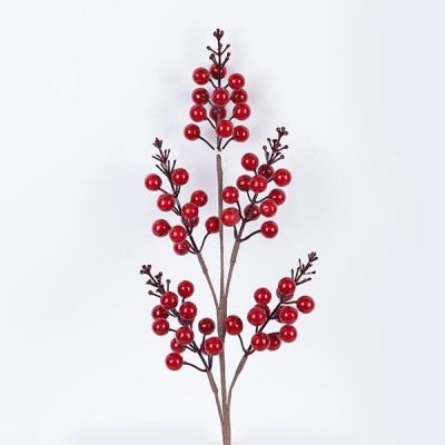 ΚΛΑΔΙ ΜΕ ΚΟΚΚΙΝΑ BERRIES, 68cm