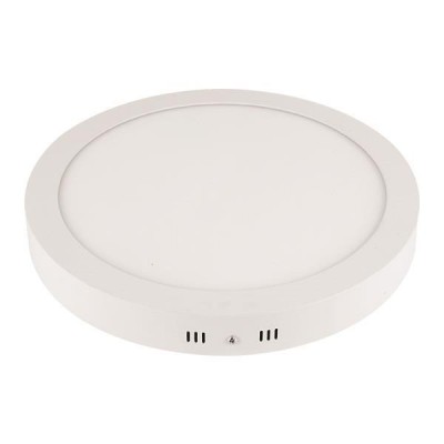 ΦΩΤΙΣΤΙΚΟ ΕΞΩΤΕΡΙΚΟ LED SLIM Φ170 12W 6500K ΛΕΥΚΟ PLUS