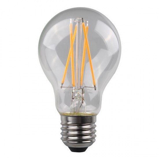 ΛΑΜΠΑ LED ΚΟΙΝΗ CROSSED FILAMENT 9W E27 6500K 220-240V CLEAR 2τμχ