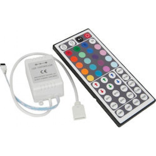 Τηλεχειριστήριο Controller για ταινίες LED RGB 6A FOS_ME