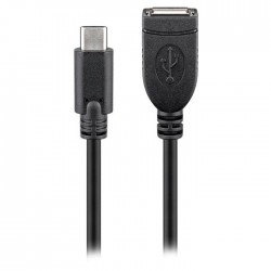 Καλώδιο-προέκταση USB High-Speed Type-C αρσ. - USB A θηλ. 0,20m 55470