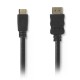 Καλώδιο High speed HDMI with Ethernet, HDMI mini αρσ. - HDMI αρσ. με επίχρυσες επαφές, 2.00m NEDIS CVGP34500BK20