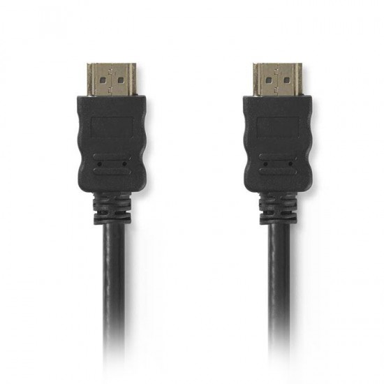 Καλώδιο High speed HDMI with Ethernet, HDMI αρσ. - HDMI αρσ., 1.50m NEDIS CVGP34000BK15