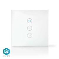 Wi-Fi Smart switch, για ηλεκτρικές κουρτίνες, στόρια και τέντες NEDIS WIFIWC10WT