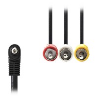 Καλώδιο εικόνας και ήχου, Jack 3.5mm αρσ. - 3x RCA αρσ., 2.00m NEDIS CVGP22400BK20