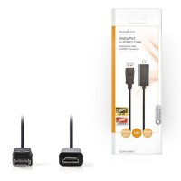 Καλώδιο εικόνας DisplayPort αρσ. σε HDMI αρσ., 3.00m NEDIS CCGP37100BK30 