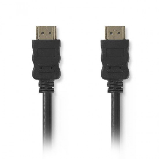 Καλώδιο High speed HDMI with Ethernet, HDMI αρσ. - HDMI αρσ., 2.00m NEDIS CVGP34000BK20