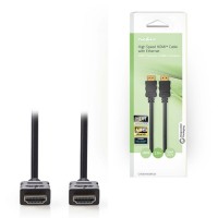 Καλώδιο High speed HDMI with Ethernet, HDMI αρσ. - HDMI αρσ., 2.00m NEDIS CVGB34000BK20 