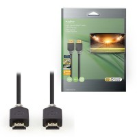 Καλώδιο Premium High Speed HDMI with Ethernet, HDMI αρσ. - HDMI αρσ. 10m NEDIS CVBW34000AT100 