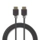 Καλώδιο Premium High Speed HDMI with Ethernet, HDMI αρσ. - HDMI αρσ. 10m NEDIS CVBW34000AT100