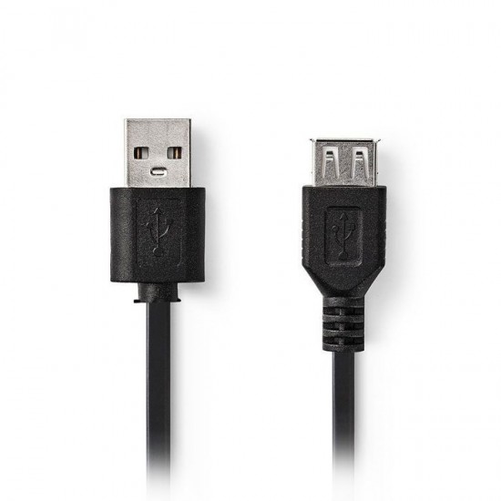 Καλώδιο USB High-Speed Α αρσ. - USB A θηλ., 3.00m 233-0696