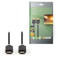 Καλώδιο Premium High Speed HDMI with Ethernet, HDMI αρσ. - HDMI αρσ. 5.00m NEDIS CVBW34000AT50 