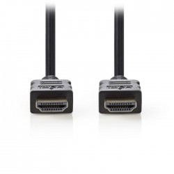 Καλώδιο High Speed HDMI with Ethernet, HDMI αρσ. - HDMI αρσ. 25m NEDIS CVGT34000BK250 