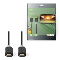 Καλώδιο Premium High Speed HDMI with Ethernet, HDMI αρσ. - HDMI αρσ. 5.00m NEDIS CVBW34050AT50 