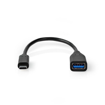 Καλώδιο OTG, USB 3.2 Gen 1x1 Type-C αρσ. - USB Α θηλ., 0.20m 