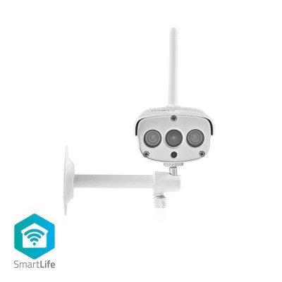 WiFi Smart IP κάμερα Full HD 1080p, με αδιάβροχο περίβλημα και υπέρυθρες LED για εξωτερικούς χώρους 