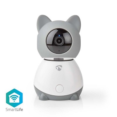 WiFi Smart IP camera Full HD 1080p, με λειτουργία Pan tilt και αισθητήρα θερμοκρασίας & υγρασίας 