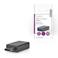 Αντάπτορας USB 3.2 Gen 1x1, USB-C αρσ. - USB A θηλ NEDIS CCGP64915BK 