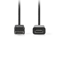 Καλώδιο εικόνας DisplayPort αρσ. - HDMI αρσ., 1.00m 