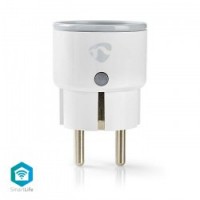 Wi-Fi Smart Plug, 10A, με μετρητή κατανάλωσης ενέργειας NEDIS WIFIP110FWT