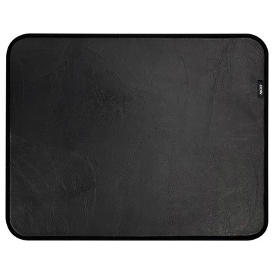 Δερμάτινο mousepad σε μαύρο χρώμα, 350x270x3mm NOD FRESH BLACK