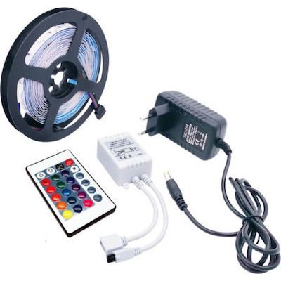 ΤΑΙΝΙA LED ΣΕΤ RGB 12V ΣΤΕΓΑΝΗ 2835SMD 54LEDs/m