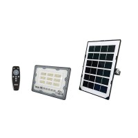 ΠΡΟΒΟΛΕΑΣ SOLAR 30W 3xCCT ΜΕ ΧΕΙΡΙΣΤΗΡΙΟ PANEL 6V/6W