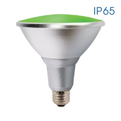 ΛΑΜΠΤΗΡΑΣ LED SILVER LED PAR38 IP65 15W  E27  ΠΡΑΣΙΝΟ