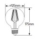 Λάμπα LED Γλόμπος Filament G125 8W E27 2700K 880lm dim - LFGNW278D