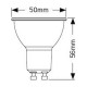 Λάμπα LED PAR16 Glass 5W GU10 4000K 410lm 120° - LHG5.120.40