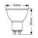 Λάμπα LED PAR16 Glass 5W GU10 3000K 550lm 120° - LHG512030E