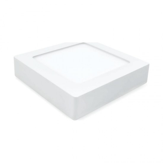 Επίτοιχο PL LED τετράγωνο 18W 6500K 1550lm 225x225mm - LPLAD18TS