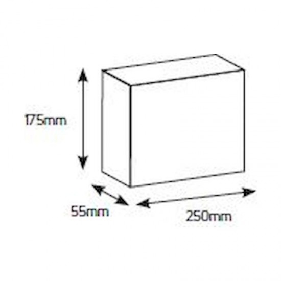 Πίνακας επίτοιxος Όσσα 1x12θ IP30 - VA107