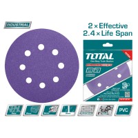 TOTAL ΣΕΤ ΓΥΑΛΟΧΑΡΤΑ 125mm 10ΤΕΜ ΓΙΑ TROSLI2001 / TF2031256 / TF2131256 (TAC73125101)