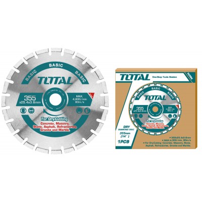 TOTAL ΔΙΑΜΑΝΤΟΔΙΣΚΟΣ Φ-355mm ΓΙΑ TPC9203556 (TPC9203556-SP-90)